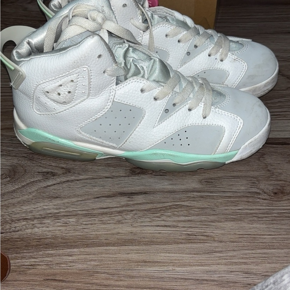 Jordan 6s mint foam